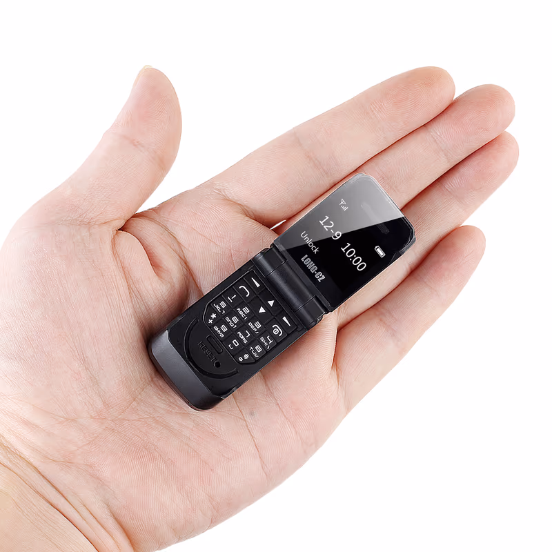 LONG-CZ J9 World Smallest Flip Mobile Phone Unlocked